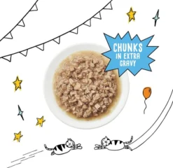 Tiny Tiger||Fancy Feast Tiny Tiger Chunks in EXTRA Gravy Turkey Recipe Grain-Free Canned Cat Food, 3-oz, case of 24 + Fancy Feast Gravy Lovers Turkey Feast in Roasted Turkey Flavor Gravy Canned Cat Food, 3-oz, case of 24 11 Tiny Tiger||Fancy Feast Tiny Tiger Chunks in EXTRA Gravy Turkey Recipe Grain-Free Canned Cat Food, 3-oz, case of 24 + Fancy Feast Gravy Lovers Turkey Feast in Roasted Turkey Flavor Gravy Canned Cat Food, 3-oz, case of 24 -FANCY FEAST Sales 298572 PT3. SY630 V1623195746