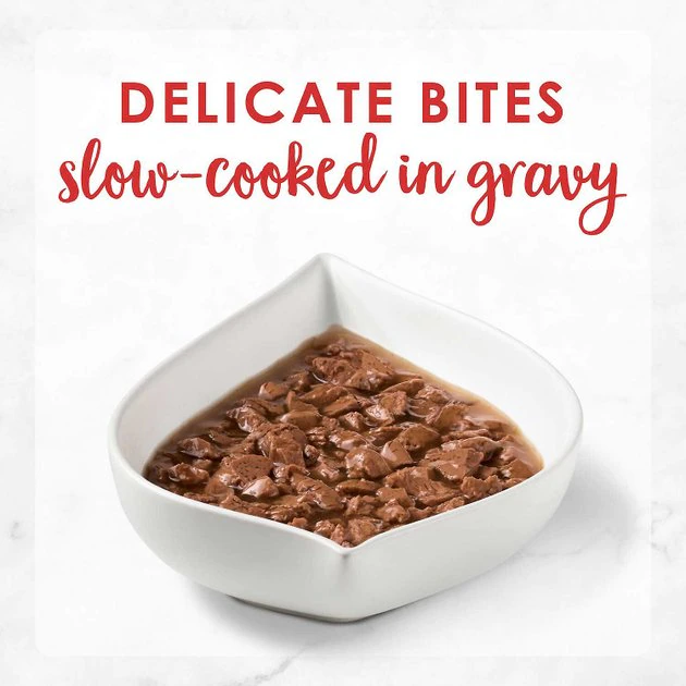 Tiny Tiger||Fancy Feast Tiny Tiger Chunks in Gravy Beef Recipe Grain-Free Canned Cat Food, 3-oz, case of 24 + Fancy Feast Gravy Lovers Beef Feast in Roasted Beef Flavor Gravy Canned Cat Food, 3-oz, case of 24 8 Tiny Tiger||Fancy Feast Tiny Tiger Chunks in Gravy Beef Recipe Grain-Free Canned Cat Food, 3-oz, case of 24 + Fancy Feast Gravy Lovers Beef Feast in Roasted Beef Flavor Gravy Canned Cat Food, 3-oz, case of 24 - Image 6