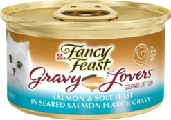 Tiny Tiger||Fancy Feast Tiny Tiger Chunks in Gravy Salmon & Whitefish Recipe Grain-Free Canned Cat Food, 3-oz, case of 24 + Fancy Feast Gravy Lovers Salmon & Sole Feast in Seared Salmon Flavor Gravy Canned Cat Food, 3-oz, case of 24 12 Tiny Tiger||Fancy Feast Tiny Tiger Chunks in Gravy Salmon & Whitefish Recipe Grain-Free Canned Cat Food, 3-oz, case of 24 + Fancy Feast Gravy Lovers Salmon & Sole Feast in Seared Salmon Flavor Gravy Canned Cat Food, 3-oz, case of 24 -FANCY FEAST Sales 298576 PT4. SY630 V1623196961