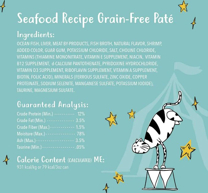 Tiny Tiger||Fancy Feast Tiny Tiger Pate Seafood Recipe Grain-Free Canned Cat Food, 3-oz, case of 24 + Fancy Feast Classic Salmon & Shrimp Feast Canned Cat Food, 3-oz, case of 24 5 Tiny Tiger||Fancy Feast Tiny Tiger Pate Seafood Recipe Grain-Free Canned Cat Food, 3-oz, case of 24 + Fancy Feast Classic Salmon & Shrimp Feast Canned Cat Food, 3-oz, case of 24 - Image 3