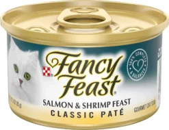 Tiny Tiger||Fancy Feast Tiny Tiger Pate Seafood Recipe Grain-Free Canned Cat Food, 3-oz, case of 24 + Fancy Feast Classic Salmon & Shrimp Feast Canned Cat Food, 3-oz, case of 24 12 Tiny Tiger||Fancy Feast Tiny Tiger Pate Seafood Recipe Grain-Free Canned Cat Food, 3-oz, case of 24 + Fancy Feast Classic Salmon & Shrimp Feast Canned Cat Food, 3-oz, case of 24 -FANCY FEAST Sales 298592 PT4. SY630 V1623196662