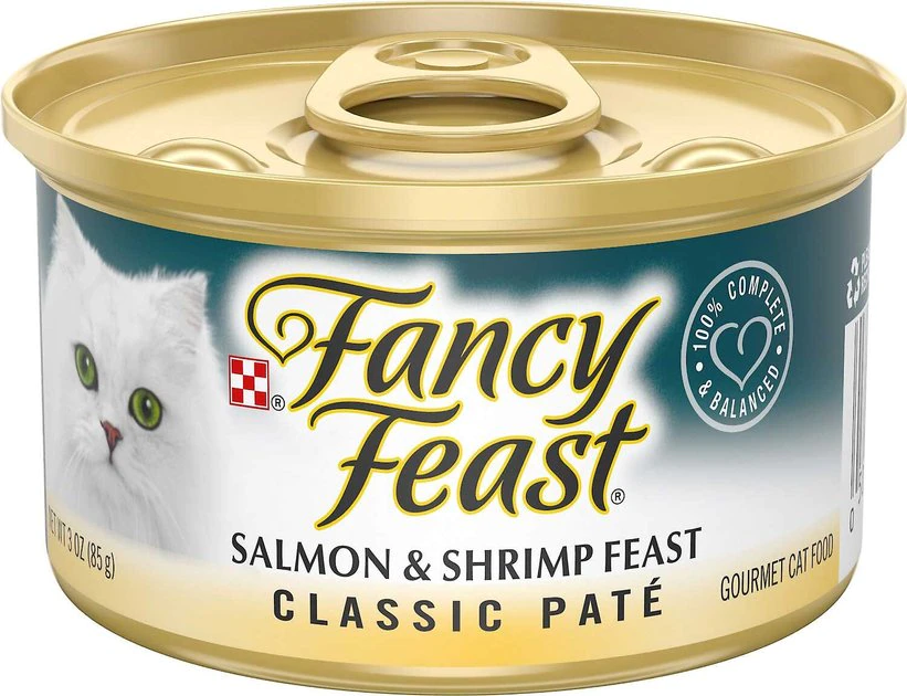 Tiny Tiger||Fancy Feast Tiny Tiger Pate Seafood Recipe Grain-Free Canned Cat Food, 3-oz, case of 24 + Fancy Feast Classic Salmon & Shrimp Feast Canned Cat Food, 3-oz, case of 24 7 Tiny Tiger||Fancy Feast Tiny Tiger Pate Seafood Recipe Grain-Free Canned Cat Food, 3-oz, case of 24 + Fancy Feast Classic Salmon & Shrimp Feast Canned Cat Food, 3-oz, case of 24 - Image 5