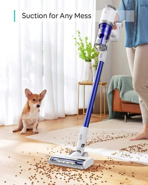 Eufy||Arm & Hammer Litter Eufy Anker HomeVac S11 Reach Handstick Vacuum, White + Arm & Hammer Litter Carpet & Room Pet Fresh Carpet Odor Eliminator 6 Eufy||Arm & Hammer Litter Eufy Anker HomeVac S11 Reach Handstick Vacuum, White + Arm & Hammer Litter Carpet & Room Pet Fresh Carpet Odor Eliminator - Image 4