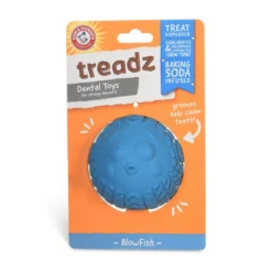 Arm & Hammer Super Treadz Blowfish Dental Dog Toy