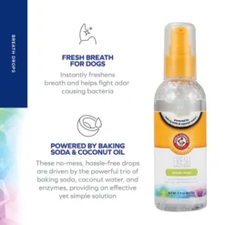 Arm & Hammer Fresh Spectrum Breath Drops Dog Dental Spray 9 Arm & Hammer Fresh Spectrum Breath Drops Dog Dental Spray -FANCY FEAST Sales 322706 PT3. SY630 V1632885672