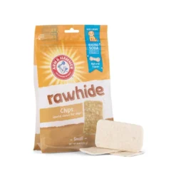 Arm & Hammer Small Rawhide Chips Dog Treats, 6-oz bag