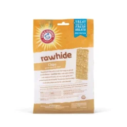 Arm & Hammer Large Rawhide Chips Dog Treats, 6-oz bag -FANCY FEAST Sales 322722 PT2. SY630 V1635448296