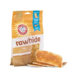 Arm & Hammer Large Chicken Coated Rawhide Chips, 6-oz bag