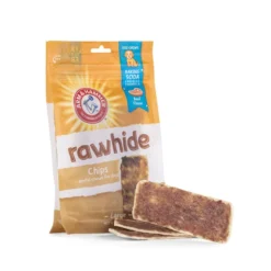 Arm & Hammer Large Beef Coated Rawhide Chips, 6-oz bag