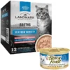 Fancy Feast||American Journey Fancy Feast Classic Ocean Whitefish & Tuna Feast Canned Food + American Journey Landmark Broths Seafood Variety Pack Wet Cat Food Complement Pouches 1 Fancy Feast||American Journey Fancy Feast Classic Ocean Whitefish & Tuna Feast Canned Food + American Journey Landmark Broths Seafood Variety Pack Wet Cat Food Complement Pouches -FANCY FEAST Sales 353377 MAIN. SY630 V1639524106