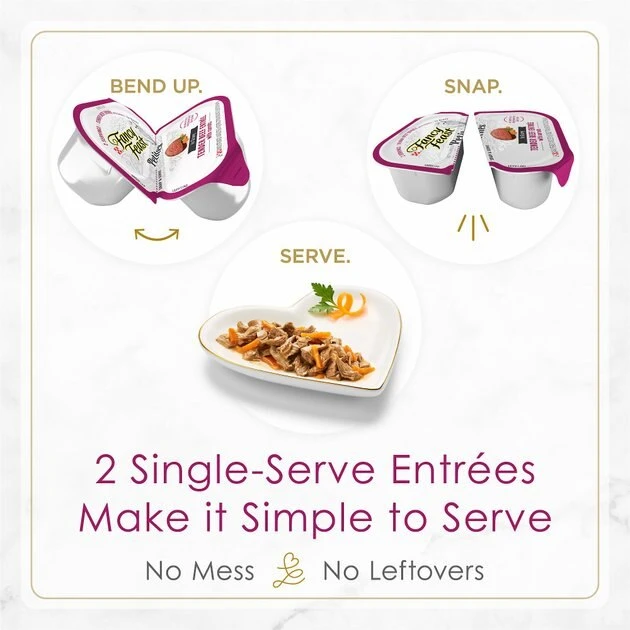 Fancy Feast Gourmet Gravy Petites Tender Beef With Carrots Entrée Wet Cat Food, 2.8-oz tub, case of 12 5 Fancy Feast Gourmet Gravy Petites Tender Beef With Carrots Entrée Wet Cat Food, 2.8-oz tub, case of 12 - Image 3