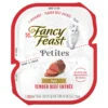 Fancy Feast Gourmet Pate Petites Tender Beef Entree Wet Cat Food, 2.8-oz tub, case of 12