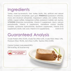 Fancy Feast Gourmet Pate Petites Tender Turkey Entree Wet Cat Food, 2.8-oz tub, case of 12 -FANCY FEAST Sales 358575 PT4. SY630 V1649690514