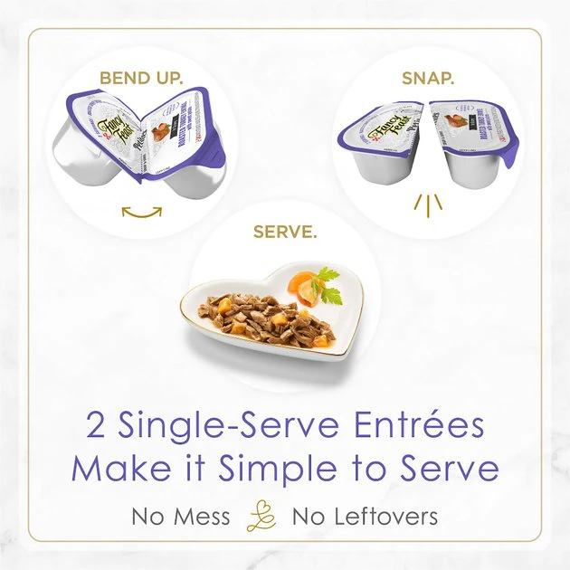 Fancy Feast Gourmet Gravy Petites Turkey & Sweet Potato Entrée Wet Cat Food, 2.8-oz tub, case of 12 5 Fancy Feast Gourmet Gravy Petites Turkey & Sweet Potato Entrée Wet Cat Food, 2.8-oz tub, case of 12 - Image 3