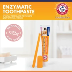 Arm & Hammer Complete Care Tuna Flavored Cat Dental Kit -FANCY FEAST Sales 369999 PT3. SY630 V1646248008