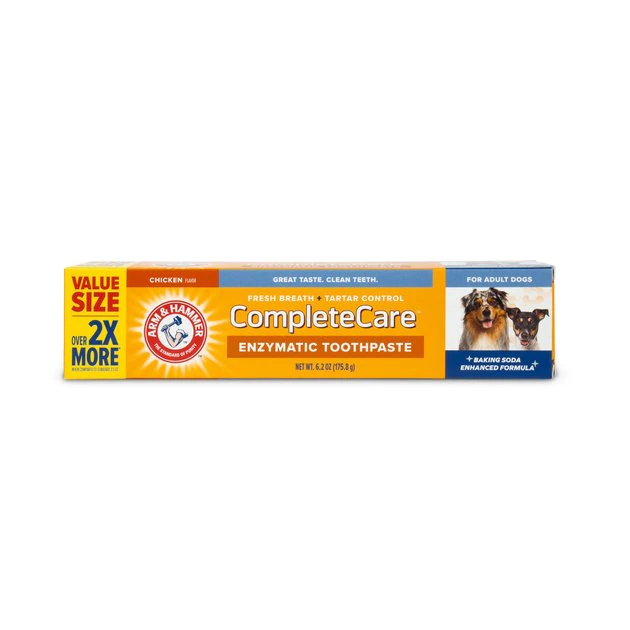 Arm & Hammer Complete Care Adult Chicken Flavored Dog Toothpaste, 6.2-oz tube 3 Arm & Hammer Complete Care Adult Chicken Flavored Dog Toothpaste, 6.2-oz tube