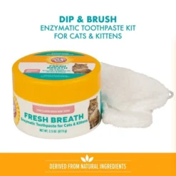 Arm & Hammer Fresh Breath Cat Dental Kit -FANCY FEAST Sales 370013 PT3. SY630 V1646248607
