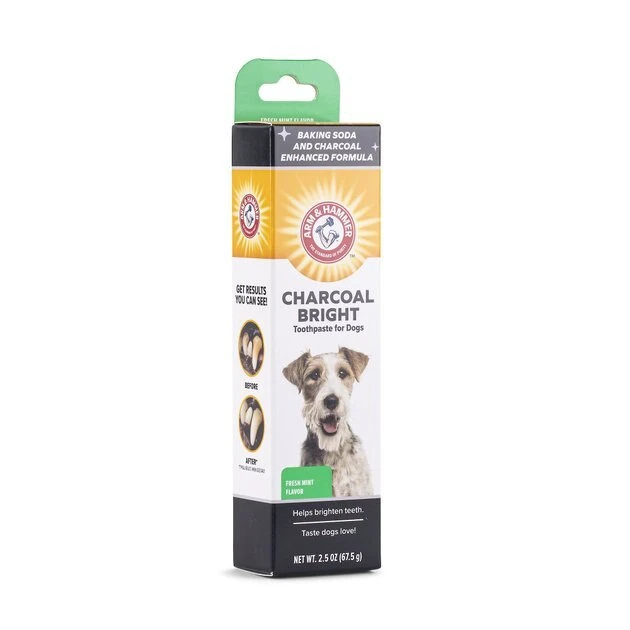 Arm & Hammer Charcoal Bright Dog Toothpaste, 2.5-oz tube 4 Arm & Hammer Charcoal Bright Dog Toothpaste, 2.5-oz tube - Image 2