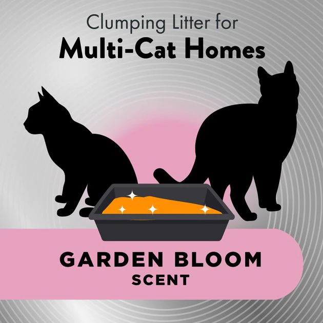 Arm & Hammer Platinum Hardball Garden Bloom Scented Clumping Cat Litter 8 Arm & Hammer Platinum Hardball Garden Bloom Scented Clumping Cat Litter - Image 6