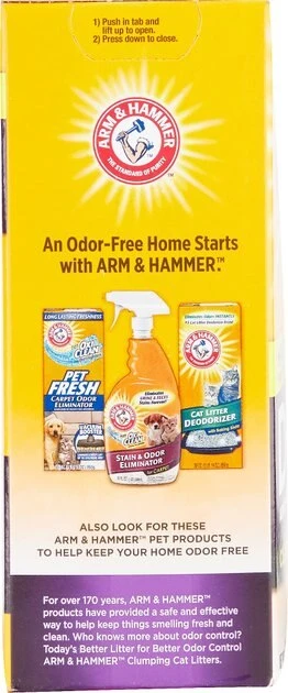 Arm & Hammer Litter Double Duty Scented Clumping Clay Cat Litter 7 Arm & Hammer Litter Double Duty Scented Clumping Clay Cat Litter - Image 5