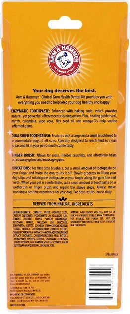 Arm & Hammer Clinical Gum Health Chicken Flavored Dog Dental Kit 4 Arm & Hammer Clinical Gum Health Chicken Flavored Dog Dental Kit - Image 2