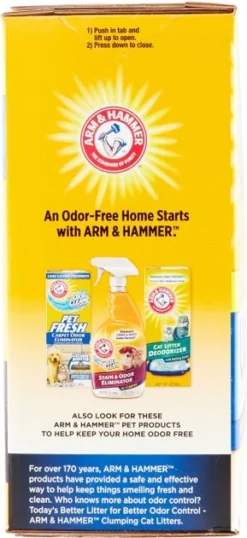 Arm & Hammer Litter Ultra Scented Clumping Clay Cat Litter -FANCY FEAST Sales 73769 PT4. SY630 V1523976591