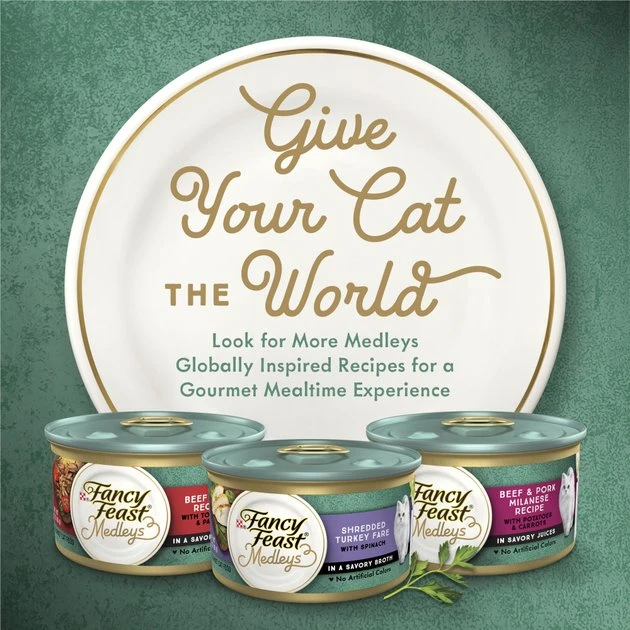 Fancy Feast Medleys White Meat Chicken Primavera Canned Cat Food 9 Fancy Feast Medleys White Meat Chicken Primavera Canned Cat Food - Image 7