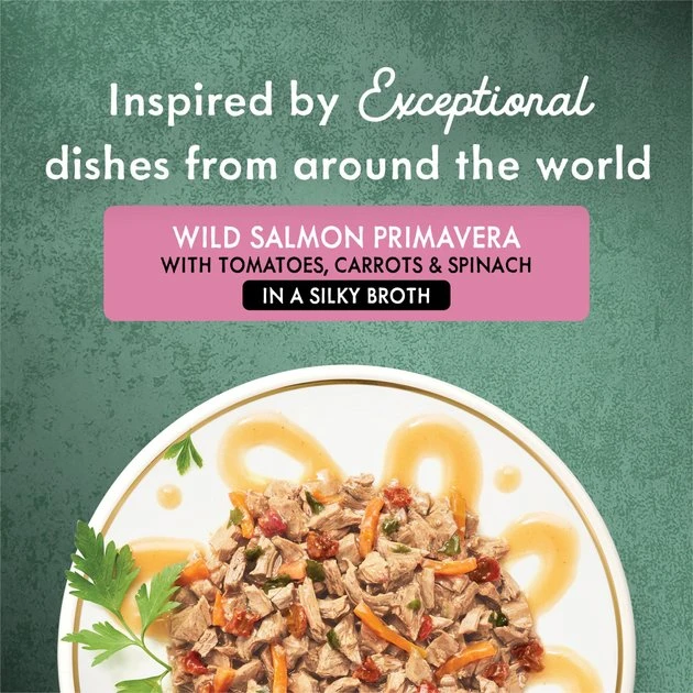 Fancy Feast Medleys Wild Salmon Primavera Canned Cat Food 5 Fancy Feast Medleys Wild Salmon Primavera Canned Cat Food - Image 3