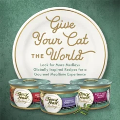 Fancy Feast Medleys Shredded White Meat Chicken Fare Canned Cat Food -FANCY FEAST Sales 75912 PT6. SY630 V1658765591