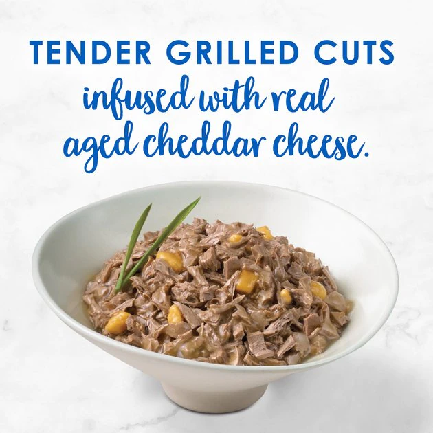 Fancy Feast Delights with Cheddar Grilled Whitefish & Cheddar Cheese Feast in Gravy Canned Cat Food 4 Fancy Feast Delights with Cheddar Grilled Whitefish & Cheddar Cheese Feast in Gravy Canned Cat Food - Image 2