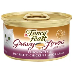 Fancy Feast Gravy Lovers Chicken Feast in Grilled Chicken Flavor Gravy Canned Cat Food