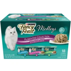 Fancy Feast Medleys Florentine Collection Pack Canned Cat Food