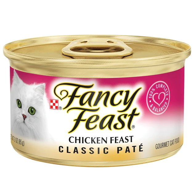 Fancy Feast Classic Chicken Feast Canned Cat Food 3 Fancy Feast Classic Chicken Feast Canned Cat Food
