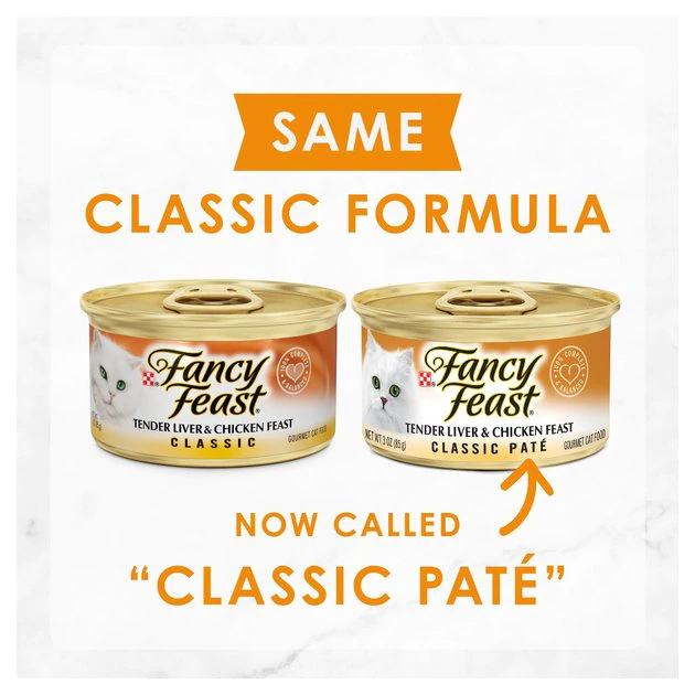 Fancy Feast Classic Tender Liver & Chicken Feast Canned Cat Food 4 Fancy Feast Classic Tender Liver & Chicken Feast Canned Cat Food - Image 2