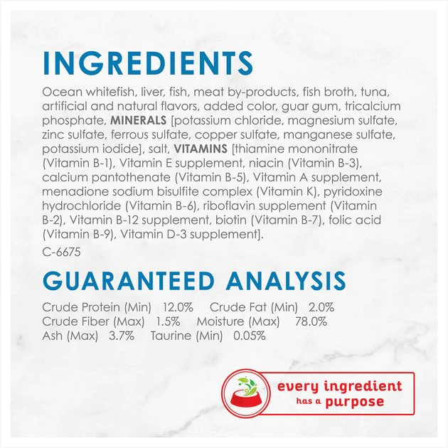 Fancy Feast Classic Ocean Whitefish & Tuna Feast Canned Cat Food 10 Fancy Feast Classic Ocean Whitefish & Tuna Feast Canned Cat Food - Image 8