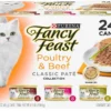 Fancy Feast Poultry & Beef Classic Pate Variety Pack Canned Cat Food -FANCY FEAST Sales 76049 MAIN. SY630 V1606678349