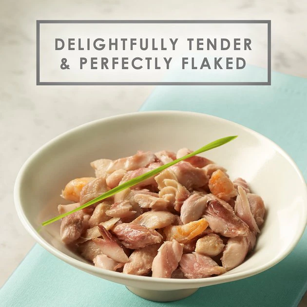 Fancy Feast Flaked Fish & Shrimp Feast Canned Cat Food 4 Fancy Feast Flaked Fish & Shrimp Feast Canned Cat Food - Image 2