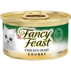 Fancy Feast Chicken Feast Chunky Pate Canned Cat Food