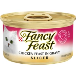 Fancy Feast Sliced Chicken Feast in Gravy Canned Cat Food