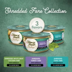 Fancy Feast Medleys Shredded Fare Collection Pack Canned Cat Food -FANCY FEAST Sales 76517 PT2. SY630 V1658763286