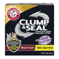 Arm & Hammer Litter Clump & Seal Multi-Cat Scented Clumping Clay Cat Litter